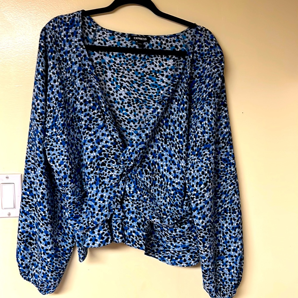 Express silk top
